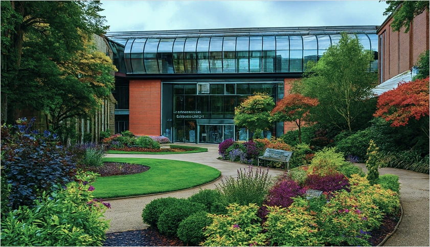 Garden entrance