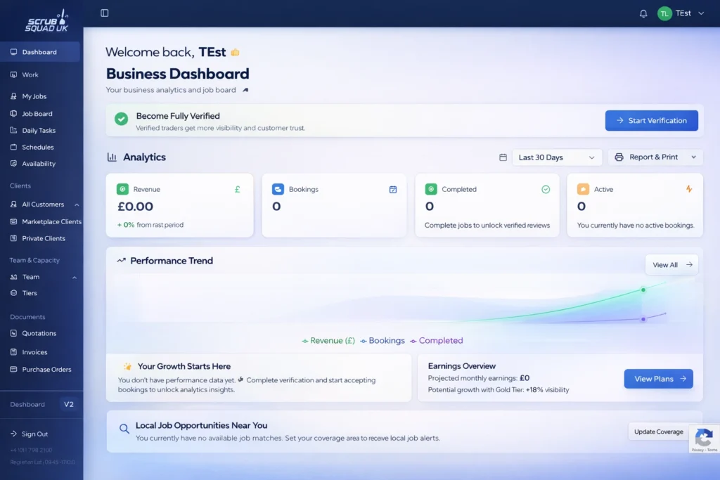 Scrub Squad UK® - a trusted cleaning marketplace in the UK designed and developed by My Digital Solutions - The Global Tech Hub®